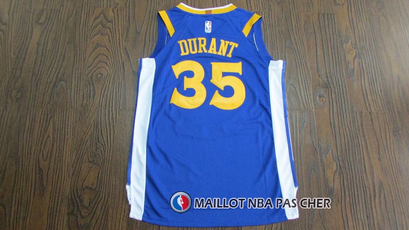 Maillot Enfant Golden State Warriors Durant 2017-18 35 Bleu